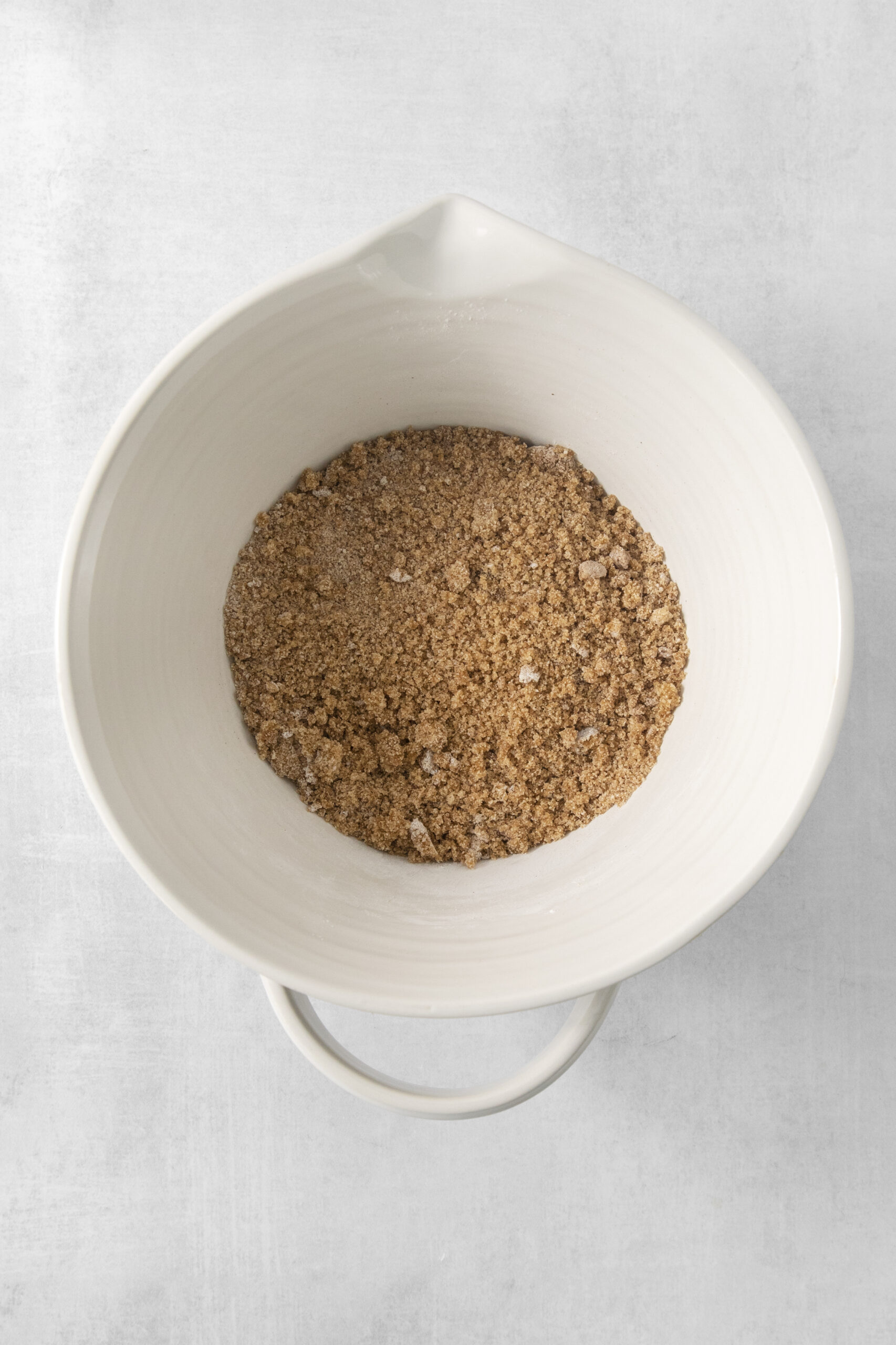 dry ingredients for pumpkin pie in a mixing bowl